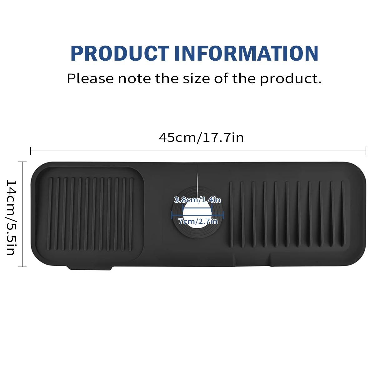 Kitchen Silicone Sink Protector