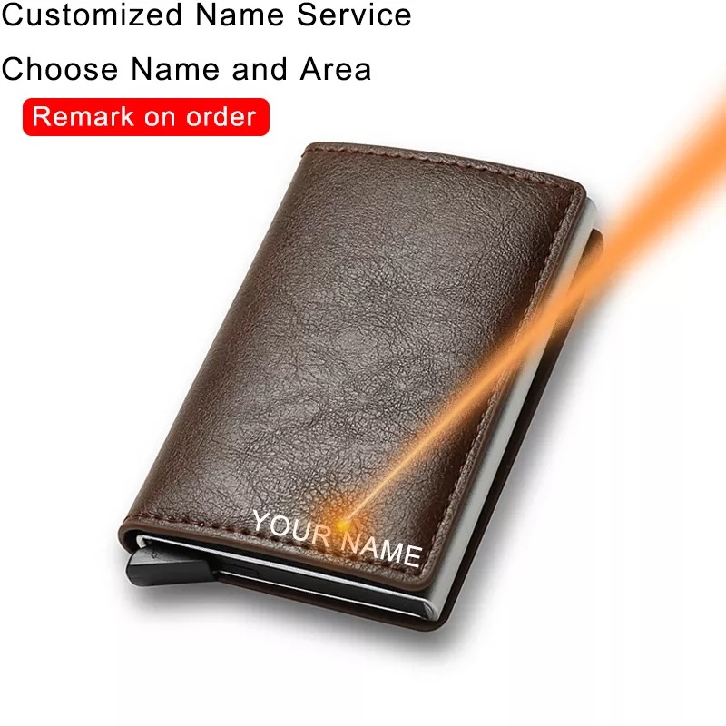 Unisex leather wallet
