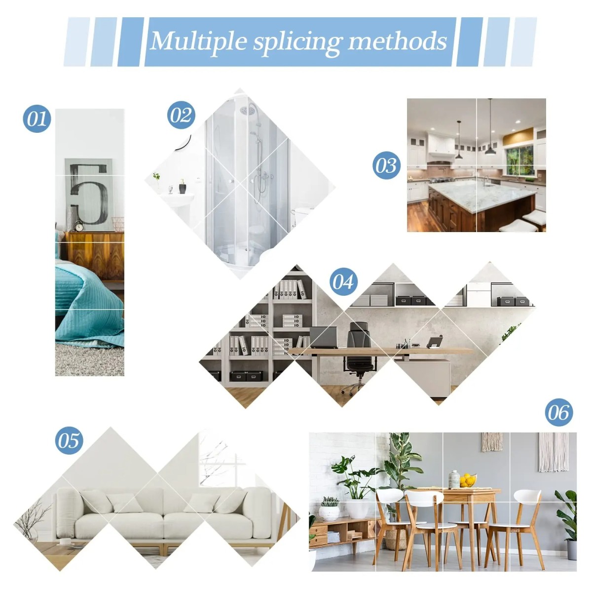 Androf mirror 4 pcs