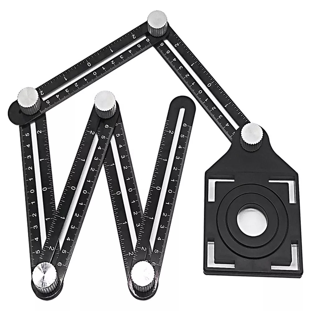 Règle de mesure pliable multi-angle
