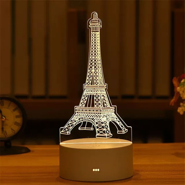 3D lamp for decoration