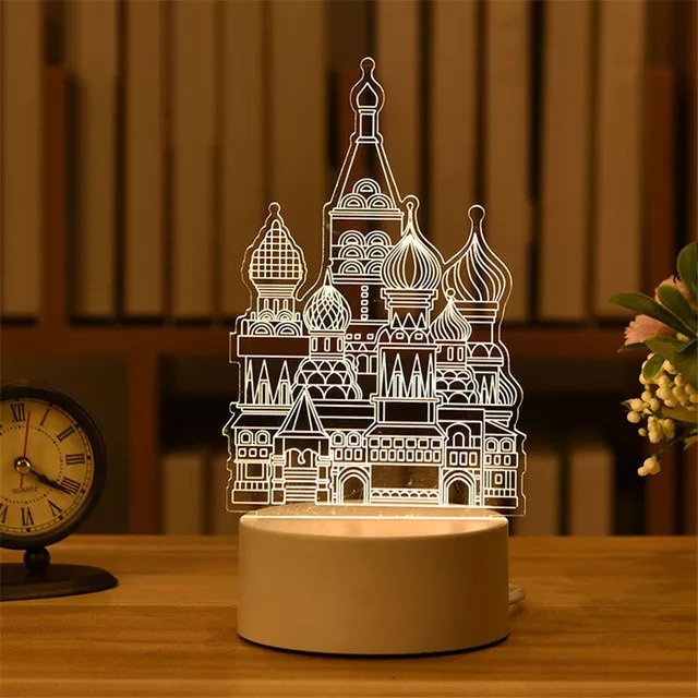 Lampe 3D pour décoration