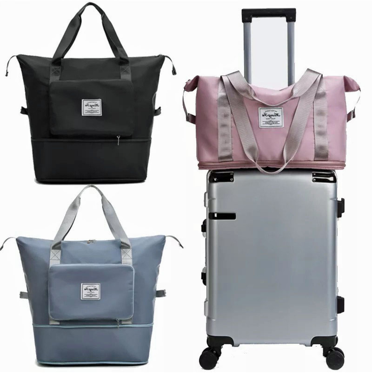 Foldable travel bag