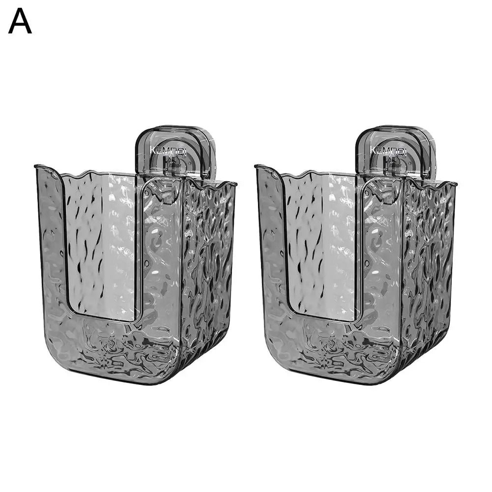 Self-Adhesive, Punch-Free, Space-Saving Napkin Holder for Bathroom