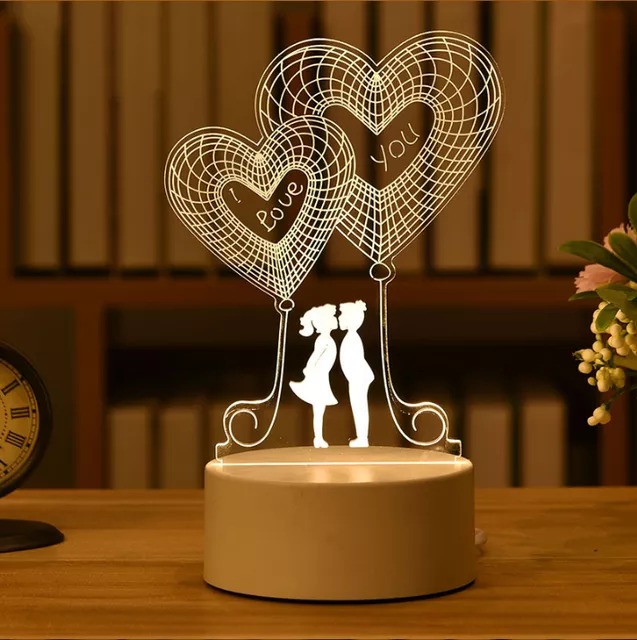Lampe 3D pour décoration
