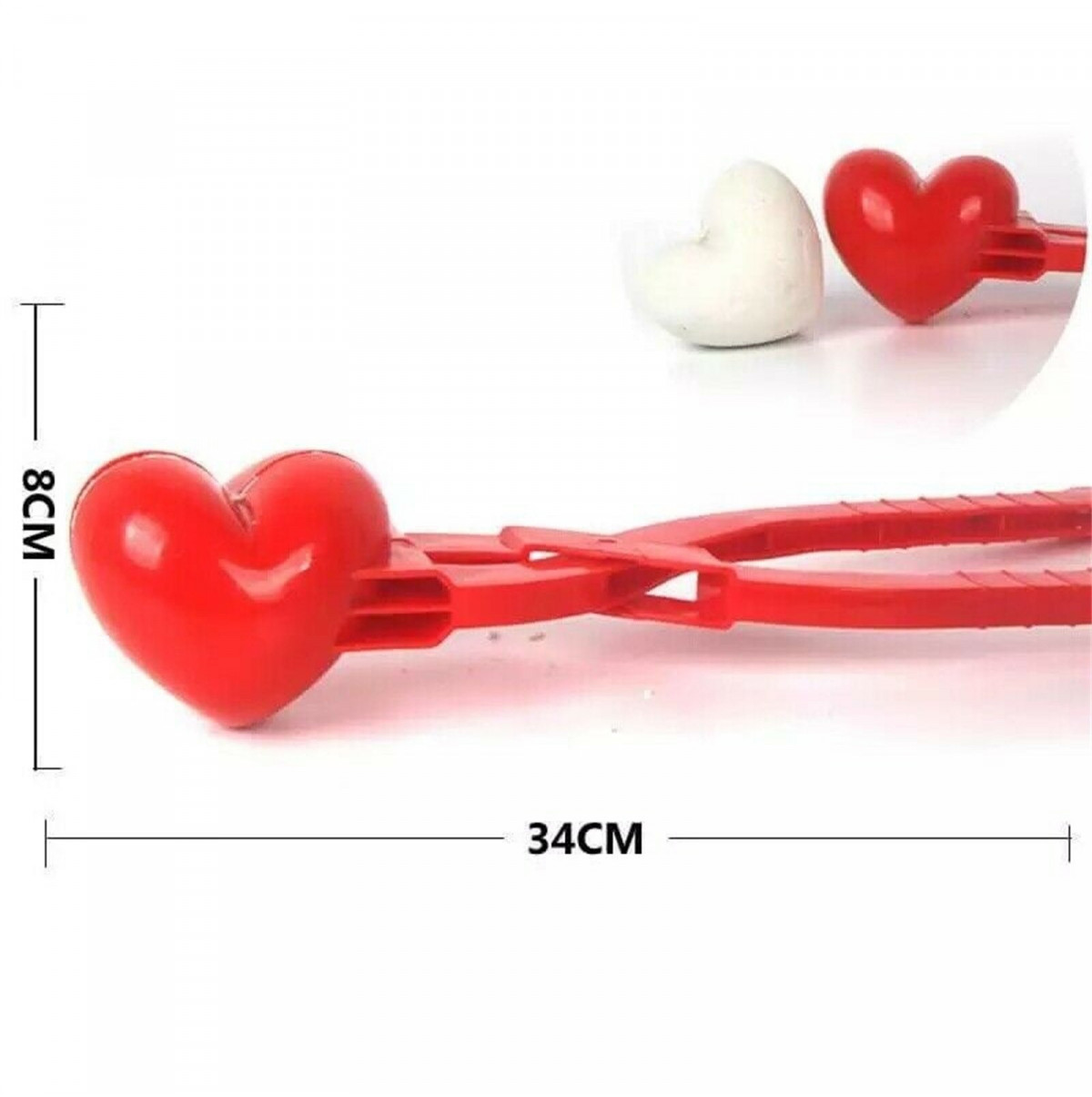 Androf Heart Snowball Maker